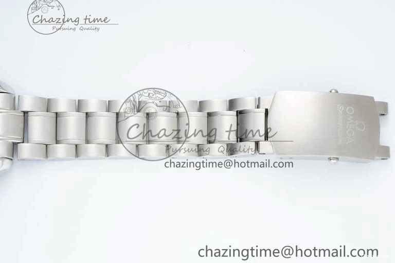 0503 Speedmaster Racing Master SS HKF Best Edition Black Dial on SS Bracelet A Versatile 7810